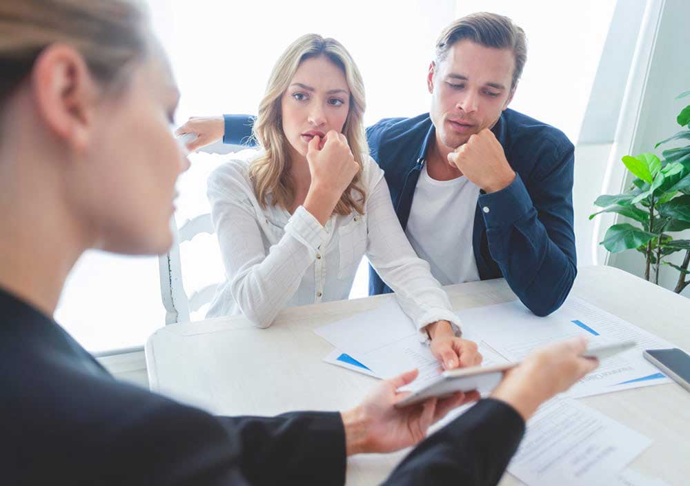 client meeting with an attorney